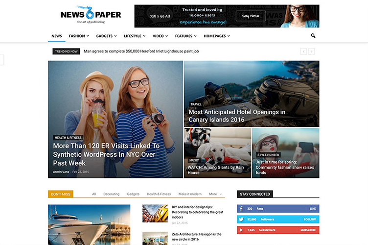 5 Best News Portal & Magazine WordPress Themes
