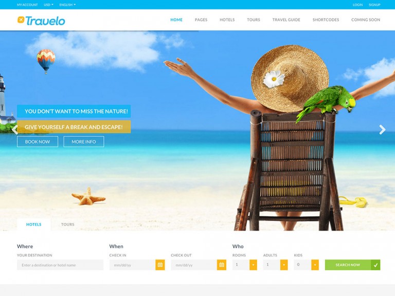 5 Best Travel WordPress Themes for Travel Agency