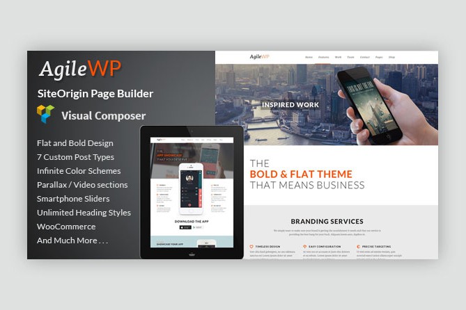 Top 5 Mobile App, Software Showcase and Landing Page WordPress Themes